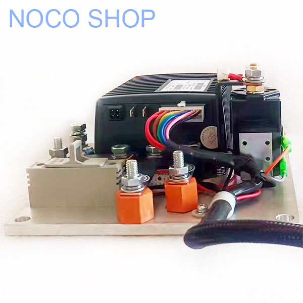 Programmable CURTIS DC SepEx Motor Speed Controller Assembly, PMC Model 1266A-5201 and 1266R-5351, With Foot Pedal Throttle JSQD-DWK-003D